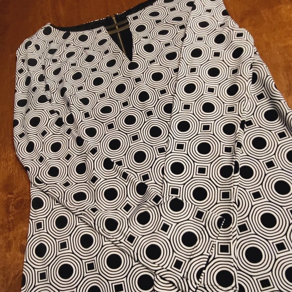 Vince Caputo ~ Sz 10 ~ Fully Lined ~ Long Sleeve Dress ~ NWOT